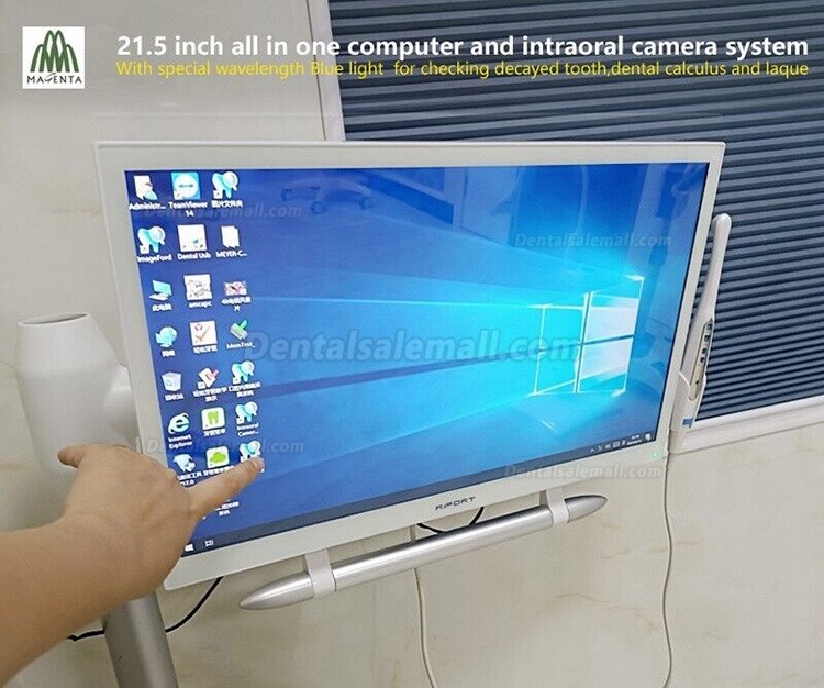 Magenta YF-2200P+ 21.5 Inch LCD Monitor Touch Screen Intraoral Camera VGA+HDMI